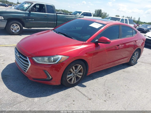 2017 Hyundai Elantra Value Edition მანქანა იყიდება აუქციონზე, vin: 5NPD84LF6HH124273, აუქციონის ნომერი: 45375191