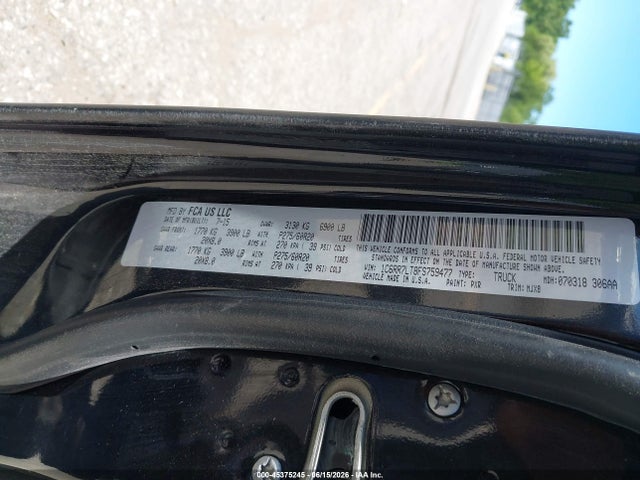 Продажа на аукционе авто 2015 Ram 1500 Big Horn, vin: 1C6RR7LT8FS759477, номер лота: 45375245