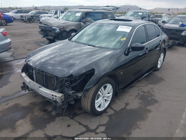 45375280 :رقم المزاد ، JN1CV6AP5FM502696 vin ، 2015 Infiniti Q40 مزاد بيع
