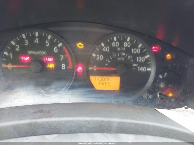 45375327 :رقم المزاد ، 1N6BD0CT8CC415831 vin ، 2012 Nissan Frontier S مزاد بيع