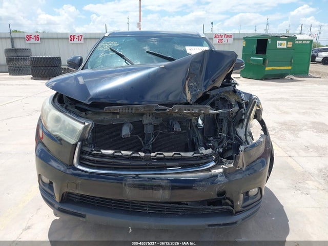 Toyota Highlander Xle V6 2015 5TDJKRFH2FS173489 Image 12