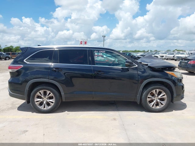 Toyota Highlander Xle V6 2015 5TDJKRFH2FS173489 Image 13