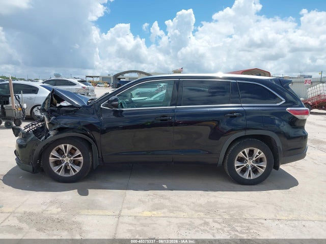 Toyota Highlander Xle V6 2015 5TDJKRFH2FS173489 Image 14