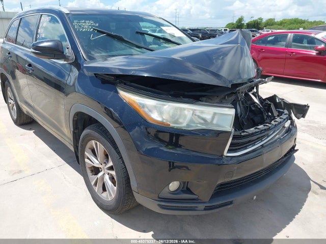 Toyota Highlander Xle V6 2015 5TDJKRFH2FS173489 Image 18