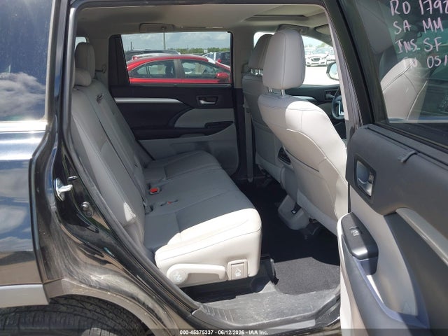 Toyota Highlander Xle V6 2015 5TDJKRFH2FS173489 Image 8