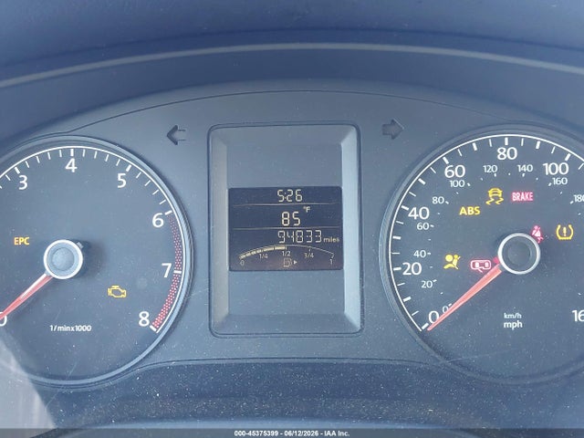 Aukcja sprzedaży 2013 Volkswagen Jetta 2.0l S, vin: 3VW2K7AJ7DM308088, numer aukcji: 45375399