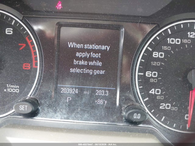 45375447 :رقم المزاد ، WA1LKAFP0AA006470 vin ، 2010 Audi Q5 3.2 Premium مزاد بيع