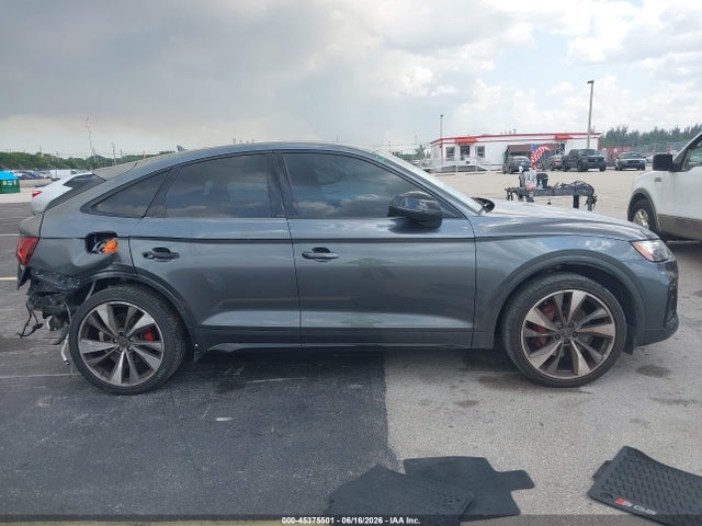 45375501 :رقم المزاد ، WA124AFY2R2141535 vin ، 2024 Audi Sq5 Sportback Premium Plus Tfsi Quattro Tiptronic مزاد بيع
