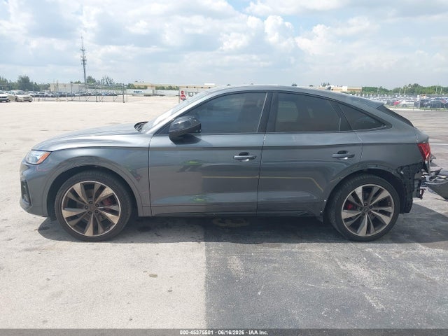 45375501 :رقم المزاد ، WA124AFY2R2141535 vin ، 2024 Audi Sq5 Sportback Premium Plus Tfsi Quattro Tiptronic مزاد بيع