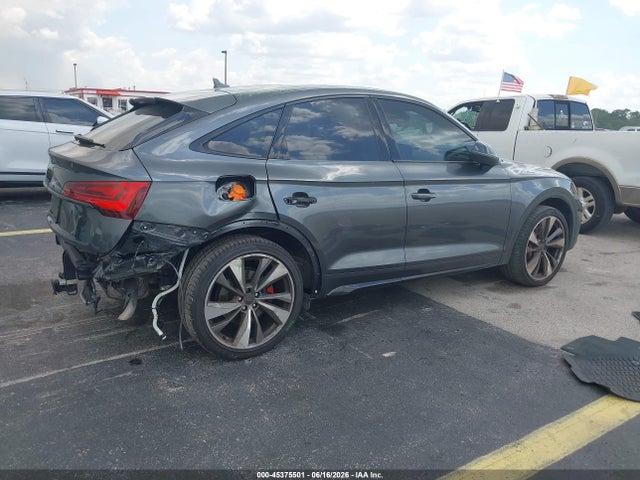 45375501 :رقم المزاد ، WA124AFY2R2141535 vin ، 2024 Audi Sq5 Sportback Premium Plus Tfsi Quattro Tiptronic مزاد بيع
