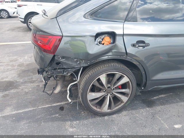 45375501 :رقم المزاد ، WA124AFY2R2141535 vin ، 2024 Audi Sq5 Sportback Premium Plus Tfsi Quattro Tiptronic مزاد بيع