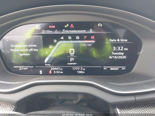 45375501 :رقم المزاد ، WA124AFY2R2141535 vin ، 2024 Audi Sq5 Sportback Premium Plus Tfsi Quattro Tiptronic مزاد بيع