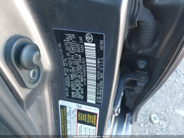 Toyota CAMRY LE 2017 4T1BF1FK0HU337824 Image 9