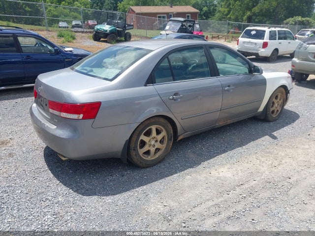 45375523 :رقم المزاد ، 5NPEU46F06H152580 vin ، 2006 Hyundai Sonata Gls V6/lx V6 مزاد بيع