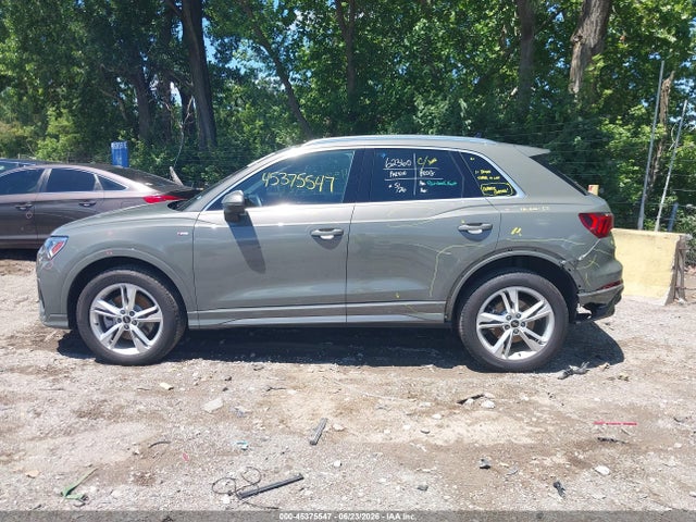 Aukcja sprzedaży 2024 Audi Q3 Premium 45 Tfsi S Line Quattro Tiptronic, vin: WA1DECF34R1116566, numer aukcji: 45375547