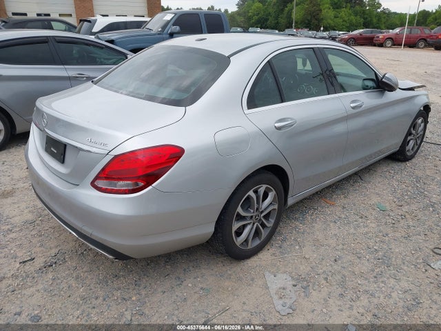 Продаж на аукціоні авто 2018 Mercedes-benz C 300 4matic, vin: 55SWF4KB0JU252704, номер лоту: 45375644