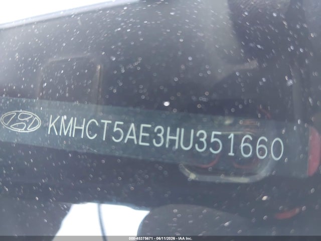 Aukcja sprzedaży 2017 Hyundai Accent Se, vin: KMHCT5AE3HU351660, numer aukcji: 45375671