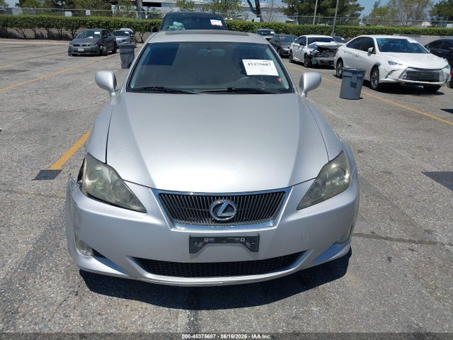 45375687 :رقم المزاد ، JTHBK262272045767 vin ، 2007 Lexus Is 250 مزاد بيع