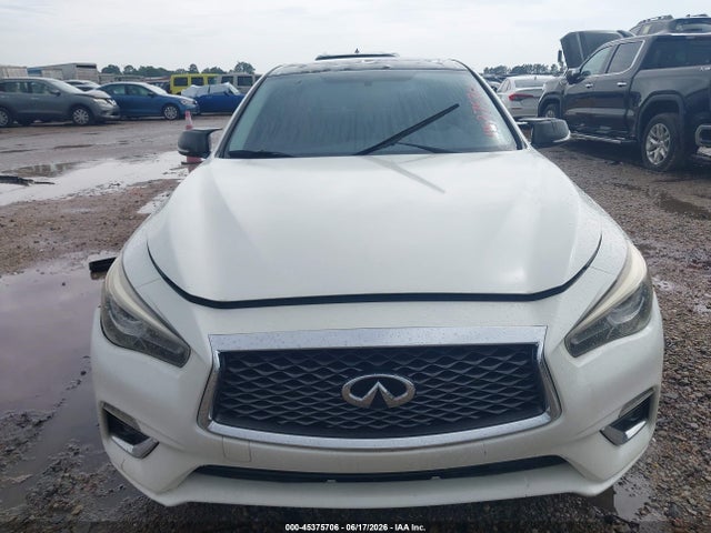 Продаж на аукціоні авто 2018 Infiniti Q50 3.0t Luxe, vin: JN1EV7AP5JM590849, номер лоту: 45375706