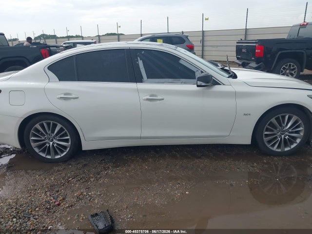 Продаж на аукціоні авто 2018 Infiniti Q50 3.0t Luxe, vin: JN1EV7AP5JM590849, номер лоту: 45375706