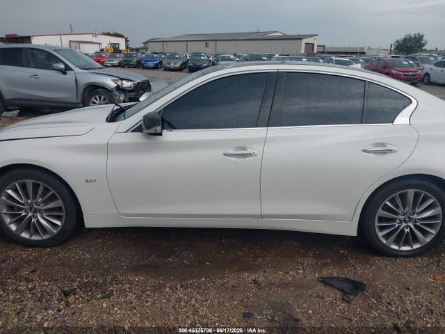 Продаж на аукціоні авто 2018 Infiniti Q50 3.0t Luxe, vin: JN1EV7AP5JM590849, номер лоту: 45375706