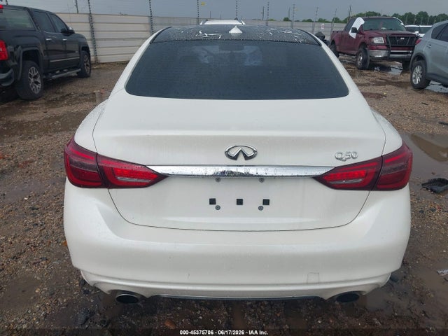 Продаж на аукціоні авто 2018 Infiniti Q50 3.0t Luxe, vin: JN1EV7AP5JM590849, номер лоту: 45375706