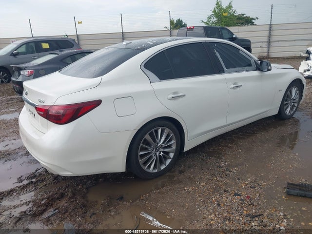 Продаж на аукціоні авто 2018 Infiniti Q50 3.0t Luxe, vin: JN1EV7AP5JM590849, номер лоту: 45375706