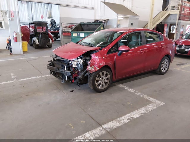 KIA RIO EX 2014 KNADN4A34E6338702 Image 2