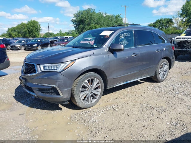 2017 Acura Mdx Technology Package მანქანა იყიდება აუქციონზე, vin: 5J8YD3H56HL000718, აუქციონის ნომერი: 45375794