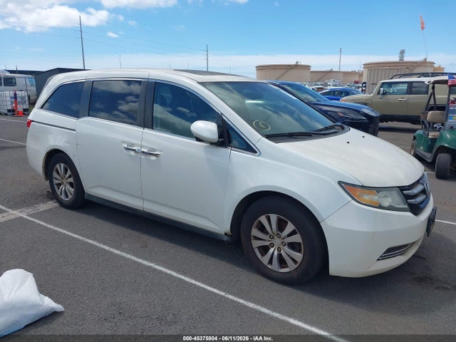 45375804 :رقم المزاد ، 5FNRL5H65FB070964 vin ، 2015 Honda Odyssey Ex-l مزاد بيع
