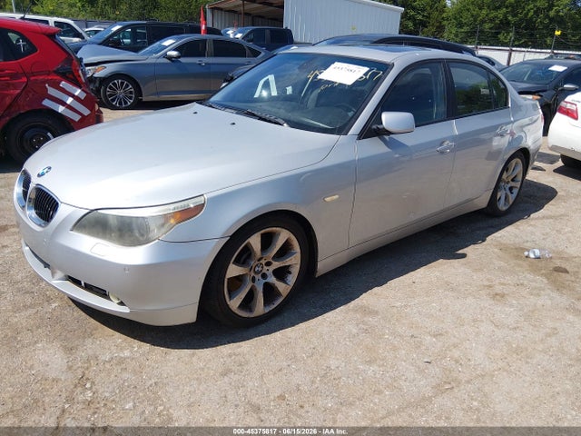 2006 Bmw 550i მანქანა იყიდება აუქციონზე, vin: WBANB53506CP01727, აუქციონის ნომერი: 45375817