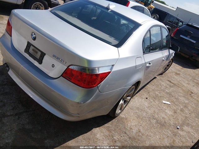 2006 Bmw 550i მანქანა იყიდება აუქციონზე, vin: WBANB53506CP01727, აუქციონის ნომერი: 45375817