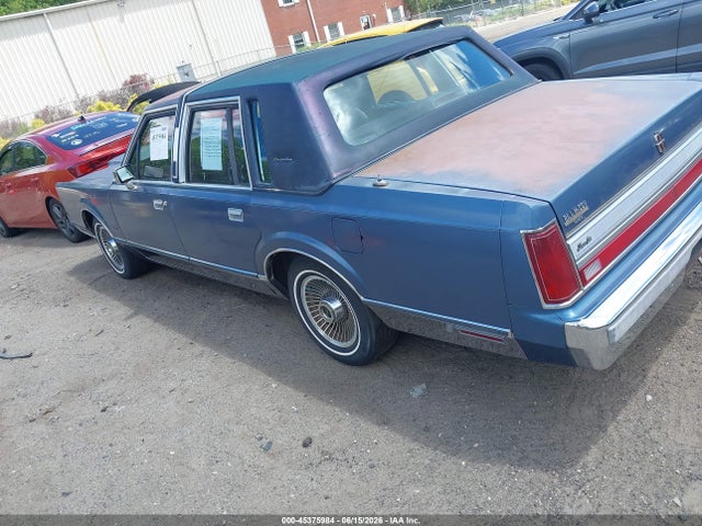 Продажа на аукционе авто 1988 Lincoln Town Car Signature, vin: 1LNBM82F1JY725778, номер лота: 45375984