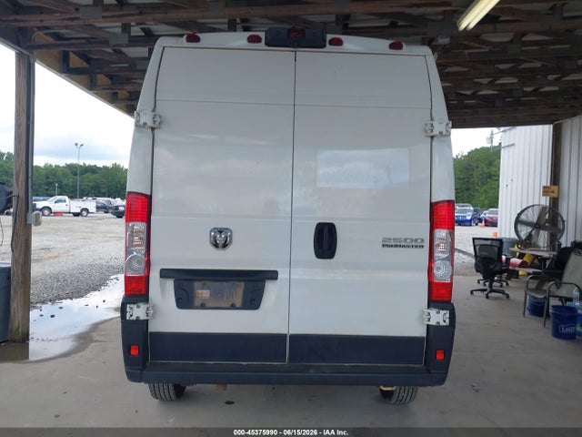 Aukcja sprzedaży 2025 Ram Promaster 2500 Tradesman High Roof 159 Wb W/pass Seat, vin: 3C6LRVDG2SE518636, numer aukcji: 45375990
