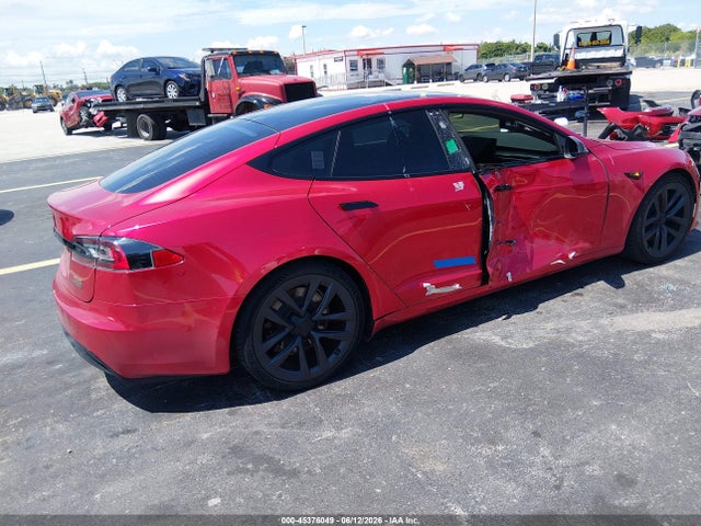 Aukcja sprzedaży 2021 Tesla Model S Plaid Tri Motor All-wheel Drive, vin: 5YJSA1E68MF452083, numer aukcji: 45376049