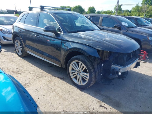 2018 Audi Q5 2.0t Premium/2.0t Tech Premium მანქანა იყიდება აუქციონზე, vin: WA1BNAFY5J2216309, აუქციონის ნომერი: 45376085