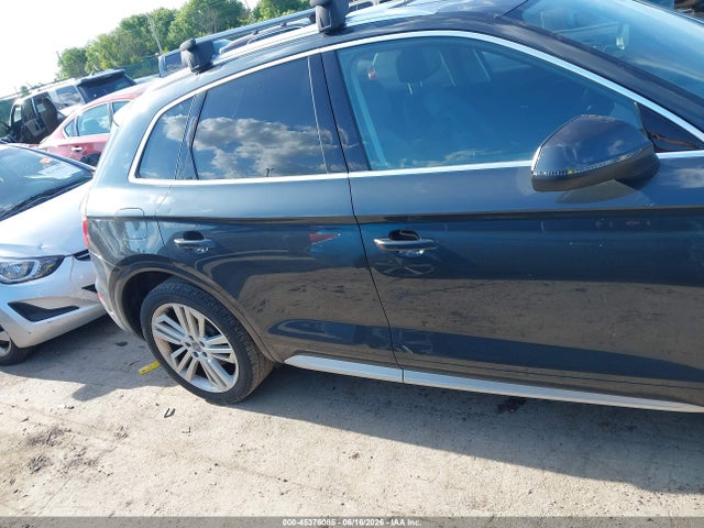 2018 Audi Q5 2.0t Premium/2.0t Tech Premium მანქანა იყიდება აუქციონზე, vin: WA1BNAFY5J2216309, აუქციონის ნომერი: 45376085