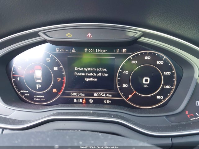 2018 Audi Q5 2.0t Premium/2.0t Tech Premium მანქანა იყიდება აუქციონზე, vin: WA1BNAFY5J2216309, აუქციონის ნომერი: 45376085