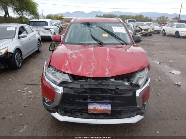 45376103 :رقم المزاد ، JA4JZ4AX7JZ059146 vin ، 2018 Mitsubishi Outlander Gt مزاد بيع