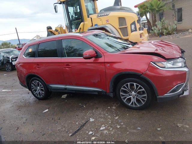 45376103 :رقم المزاد ، JA4JZ4AX7JZ059146 vin ، 2018 Mitsubishi Outlander Gt مزاد بيع