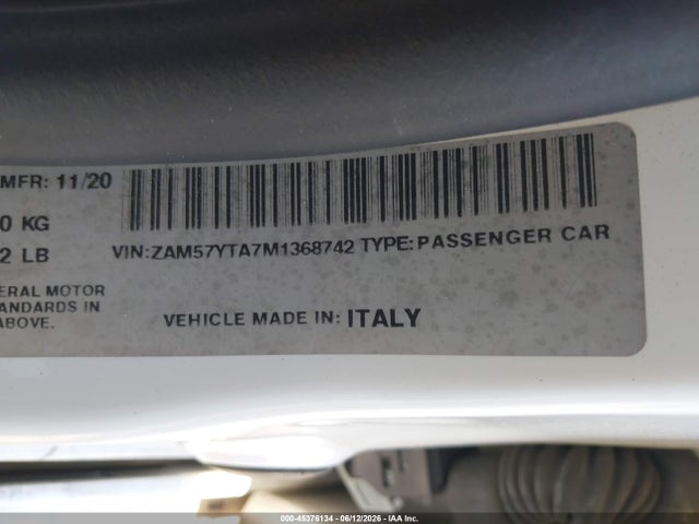 ZAM57YTA7M1368742 Maserati Ghibli S Q4