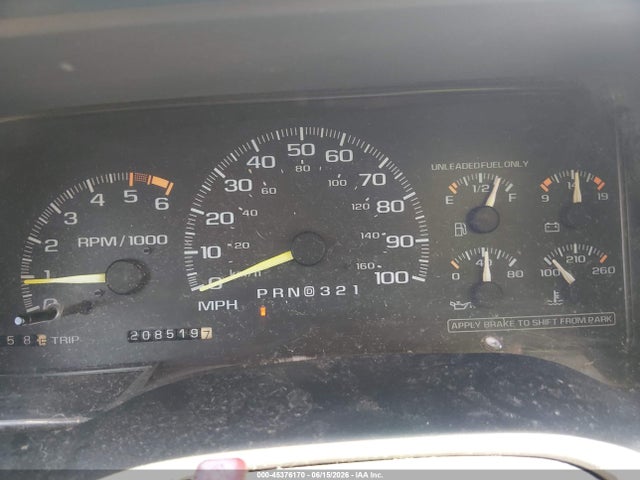 Aukcja sprzedaży 1996 Chevrolet Gmt-400 C1500, vin: 1GCEC19R6TE211764, numer aukcji: 45376170