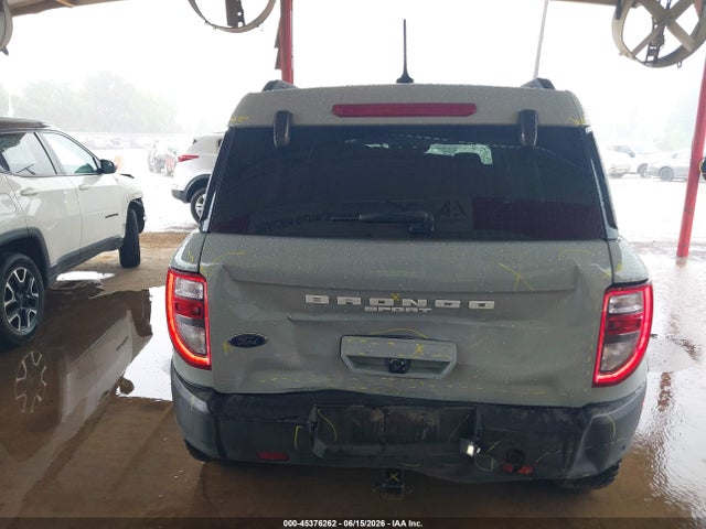 2022 Ford Bronco Sport Big Bend მანქანა იყიდება აუქციონზე, vin: 3FMCR9B60NRD97236, აუქციონის ნომერი: 45376262