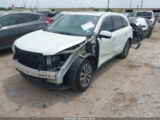 45376326 :رقم المزاد ، 5FRYD3H41FB013221 vin ، 2015 Acura Mdx Technology Package مزاد بيع