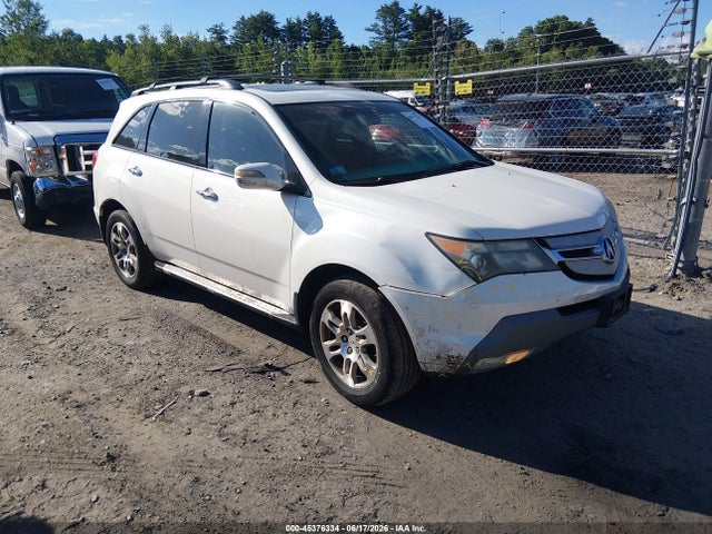 2008 Acura Mdx Technology Package მანქანა იყიდება აუქციონზე, vin: 2HNYD28638H551553, აუქციონის ნომერი: 45376334