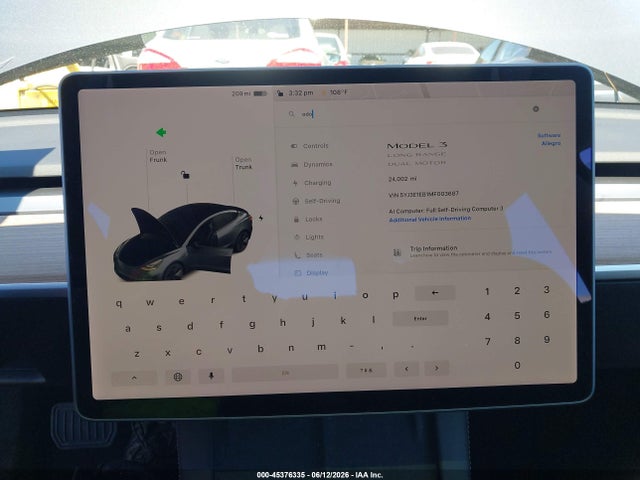 Tesla Model 3 Long Range 2021 5YJ3E1EB1MF003687 Image 17
