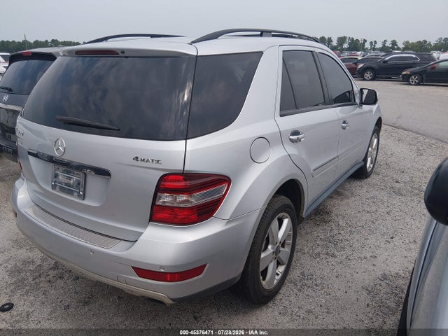 2009 Mercedes-benz Ml 350 4matic მანქანა იყიდება აუქციონზე, vin: 4JGBB86E69A520842, აუქციონის ნომერი: 45376471