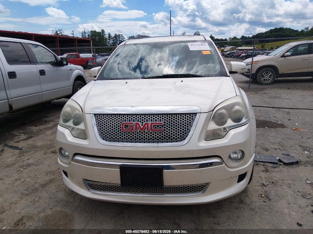 Aukcja sprzedaży 2011 Gmc Acadia Denali, vin: 1GKKVTED8BJ343020, numer aukcji: 45376482