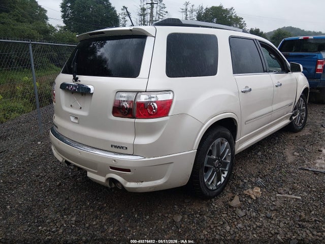 Aukcja sprzedaży 2011 Gmc Acadia Denali, vin: 1GKKVTED8BJ343020, numer aukcji: 45376482