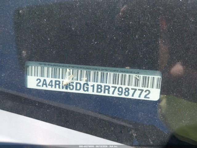 Aukcja sprzedaży 2011 Chrysler Town & Country Touring, vin: 2A4RR5DG1BR798772, numer aukcji: 45376508